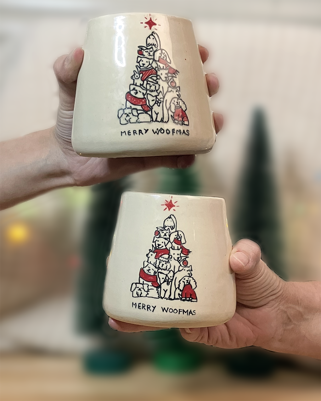 "Merry Woofmas" Ceramic Mug