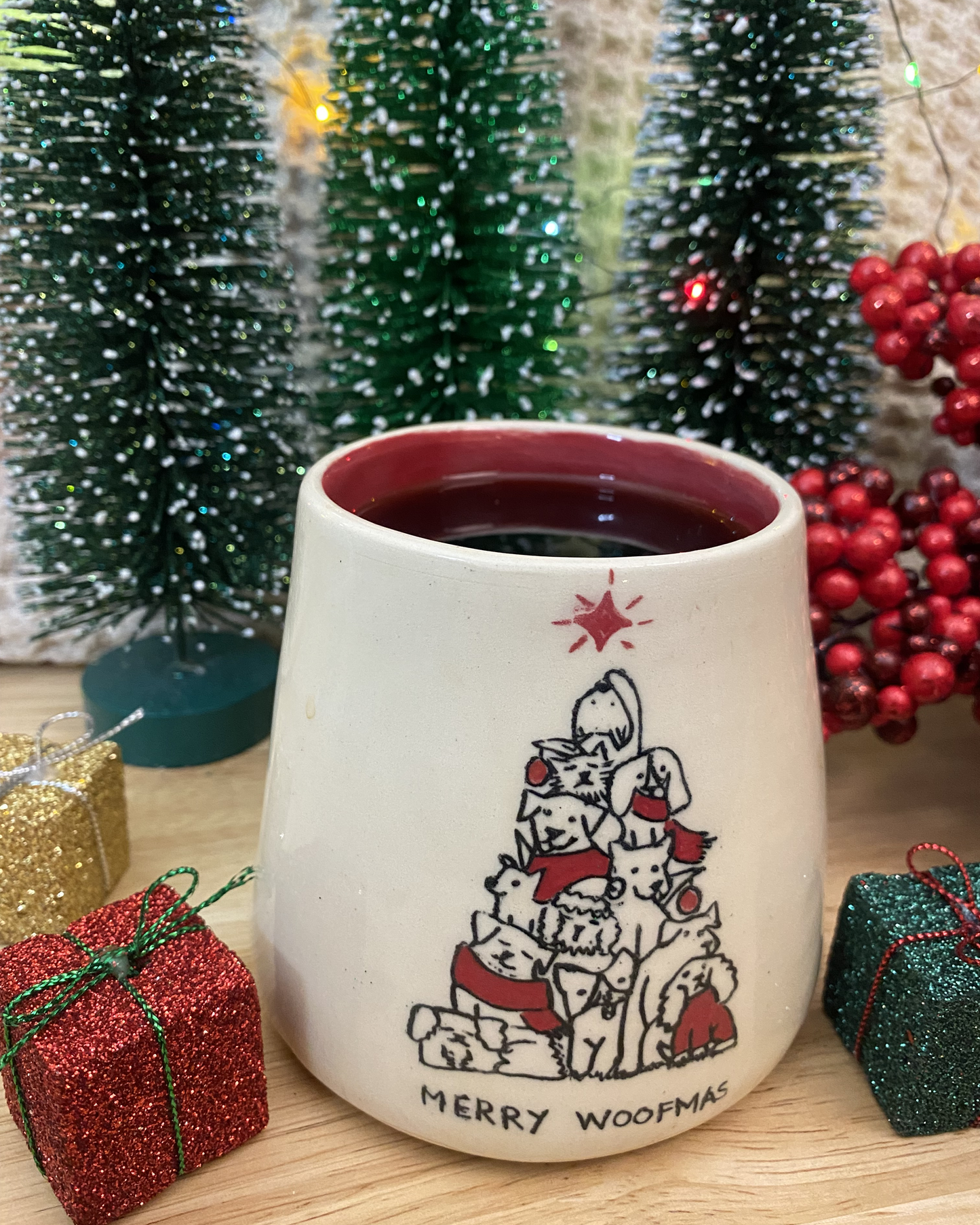 "Merry Woofmas" Ceramic Mug