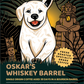 Adventure Dog Coffee Co.'s Oskar the Golden Retriever on the label of specialty-grade Whiskey Barrel-Aged Coffee, medium-roasted to capture complex bourbon flavors and natural coffee notes, delivering aromas of bourbon, chocolate, and subtle hints of fruit.