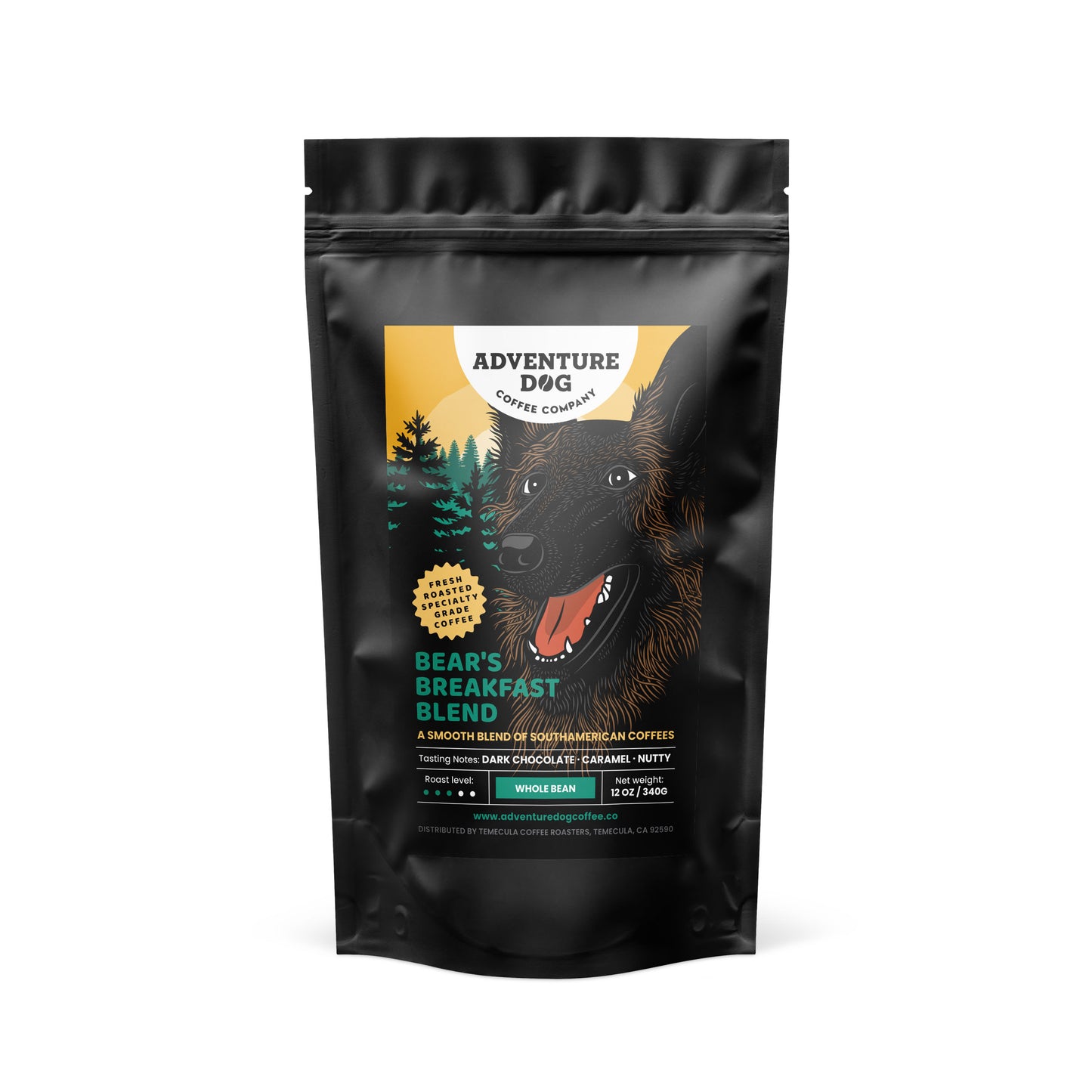 A vivacious mix of medium and dark roast coffees from Latin America, Indonesia, and Africa to achieve a complex flavor profile with notes of decadent cocoa, sweet caramel, and a hint of earthy vanilla.